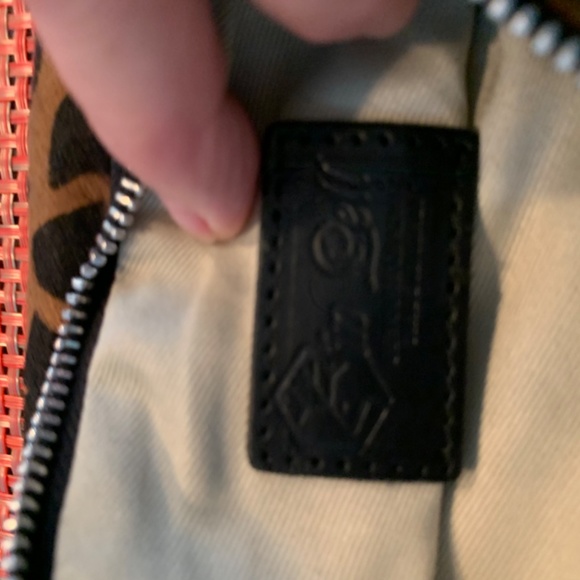 In  Pell Leather Italian Animal Print Wristlet - Picture 3 of 6